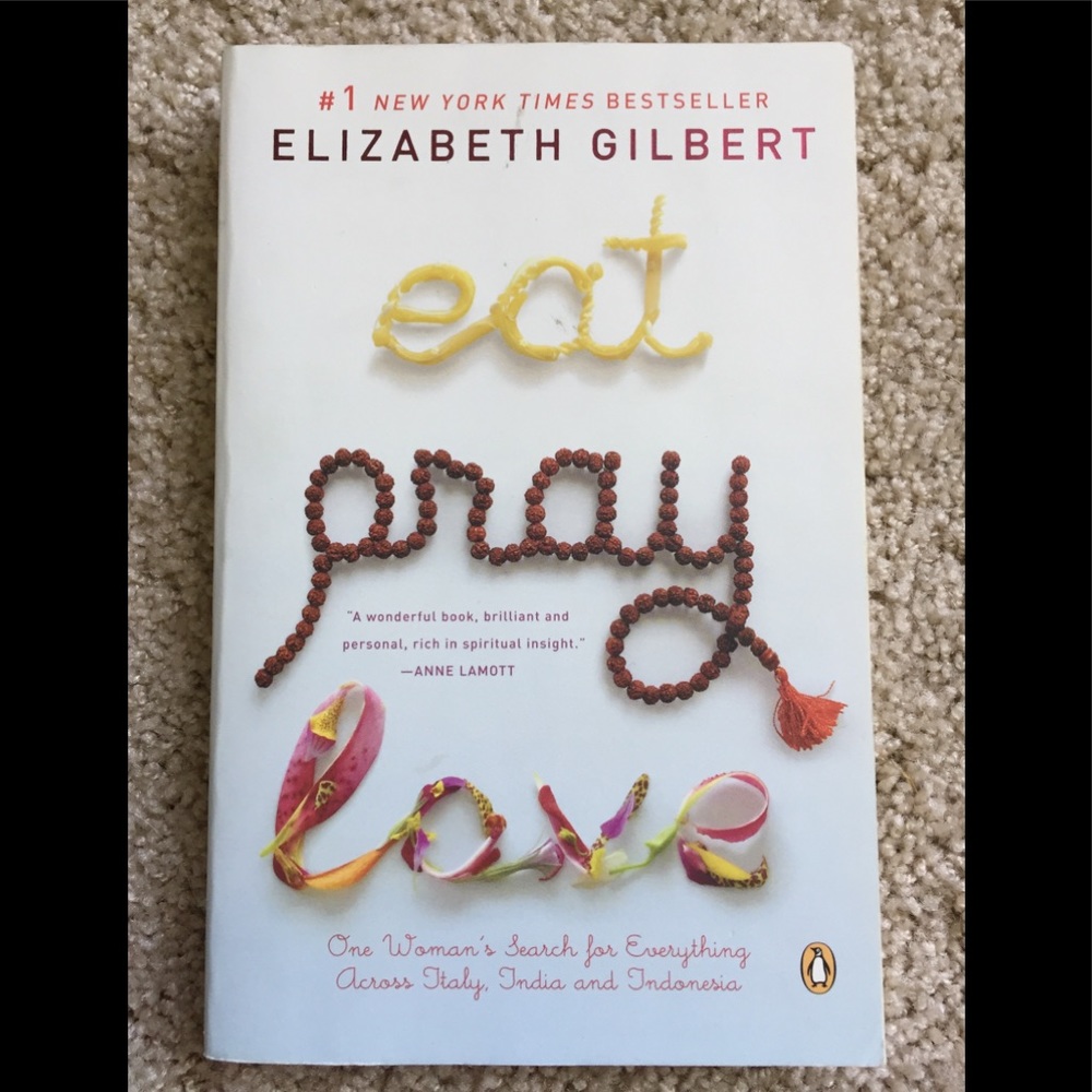 Book: Eat, Pray, Love (paperbook)
